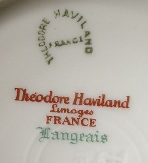 Haviland Limoges China Langeais Pattern Relish Dish 9