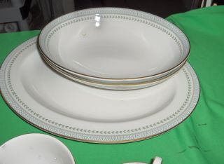 Up for sale is a beautiful vintage 75 piece set translucent china made