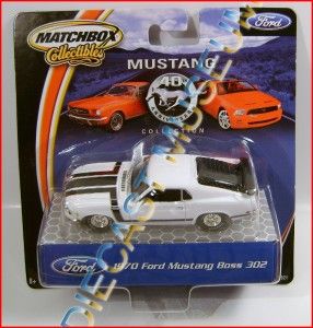 1970 70 Ford Mustang Boss 302 40th Anniversary Matchbox 1 43 Diecast