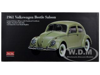 1961 Volkswagen Beetle Saloon Beryl Green 1 12 Diecast Model Car by