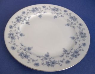 Johann Haviland Bavaria Germany Blue Flower Salad Plate