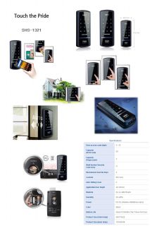 Samsung SHS 1321 Digital Door Lock Included 4 RFID Keys Touch Pad