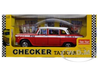 1981 Checker A11 Chelsea Fire Department 1 18 Diecast Model Car by