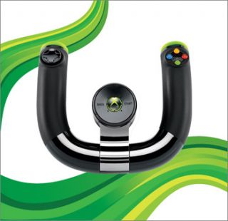 Xbox 360 Wireless Speed Wheel Racing Driving Controller Microsoft