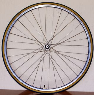 Record Titanium Front Wheel with Ambrosio Excellence Rim