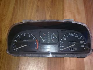 JDM EF Honda Civic CRX Gauges Cluster Speedometer Tachometer EF2 EF3