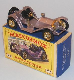 Matchbox Yesteryear Y7 1913 Mercer Raceabout