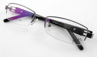 Half Rim Frame Eyeglasses 3 Colors for Option FreeShip