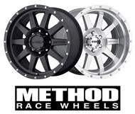 17 Black Method Race Wheels Ford F150 Raptor SVT 6x135 4x4 17x8 5 New