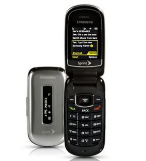 Brand New in Box Samsung SPH M240 Flip Cell Phone Sprint Pcs