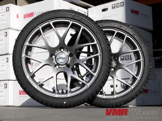 VMR 19 inch Gunmetal V710 Wheels Nissan Infiniti Sedan 350Z 370Z G35