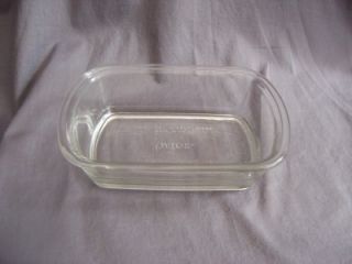 Pyrex Small Rectangular Glass Baking Dish 2Cup 6 5 x 4 8210