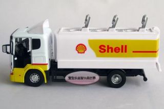 New 1 43 Sweden Scania Shell Tank Truck Diecast Model Car with Box