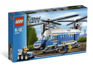Lego City Police Officer Heavy Lift Helicopter 4439