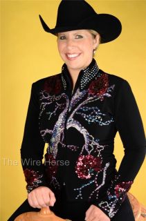New 12136 Vines and Leaves Appliqued Jacket from The Wire Horse Ltd