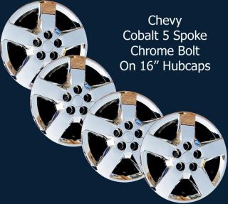 Chevrolet Cobalt Style Chrome 16 Hubcaps Wheel Covers Set/4 440 16C
