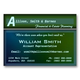 Professional Elegance Business Card