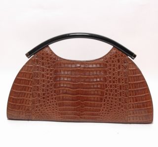 ARMANI AUTHENTIC BAG CROCODILE TASCHE KROKO