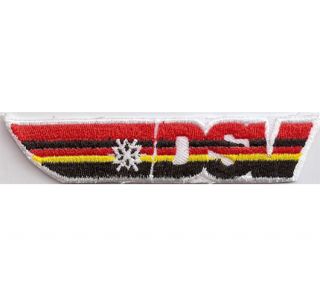 DSV Skiteam Logo Brustpatch  Aufnäher   Patch   Deutscher Ski Verband