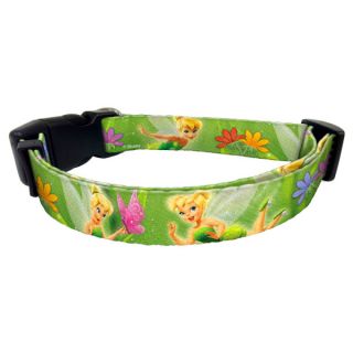 Platinum Pets Disney Tinker Bell Nylon Collar   Collars   Collars, Harnesses & Leashes