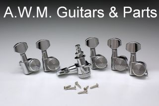 Gitarren Lock Locking Tuners Klemm Mechaniken Schaller Style 6 links