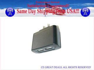 Dual USB Ports Car Auto Home AC Adapter For Sony SGPAC5V4 Xperia