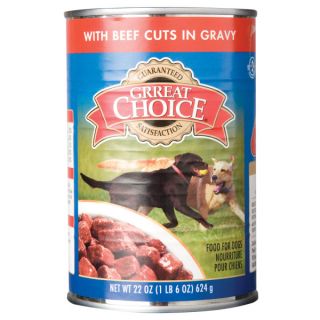 Grreat Choice Beef Cuts in Gravy Dog Food   Sale   Dog