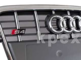 Grille Audi S4 S Line + PDC silver Platinum front BUMPER A4 Facelift