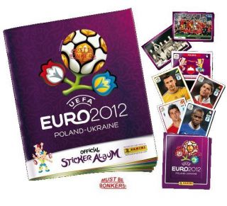 Panini Official UEFA Euro 2012 Sticker Collection Album & Starter Pack