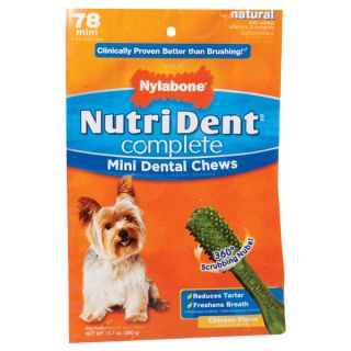 Nylabone NutriDent Complete Mini Dental Chews   78ct