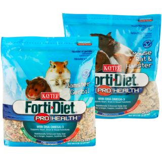 Small Pet Food Kaytee Forti Diet Pro Health Mouse, Rat & Hamster Food