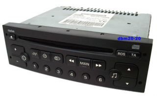PEUGEOT / CITROEN CLARION RD3 01 RDS RADIO CD PLAYER