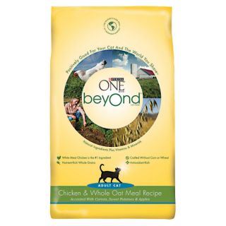 Purina ONE brand beyOnd™ Cat Food Chicken & Whole Oat Meal Recipe   Food   Cat