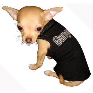 Hip Doggie Gangster Tank Top for Dogs	   Clothing & Accessories   Dog