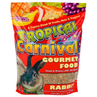 FM Brown's Tropical Carnival Gourmet Rabbit Food   Food   Small Pet