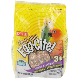 Forti Diet Egg Cite Conure & Lovebird Food   Food   Bird