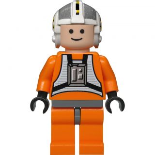 Star Wars Figur Rebel Pilot Wedge Antilles aus dem Bausatz 6212 02 16