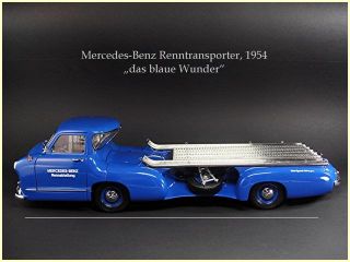 CMC M 036 Mercedes Renntransporter 118 d. blaue Wunder