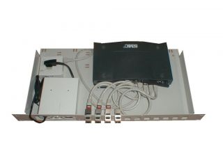 19 Zoll Montagerahmen f. DSL Router, NTBA + Splitter