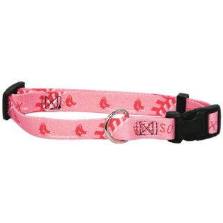 Boston Red Sox Pink Pet Collar   Team Shop   Dog