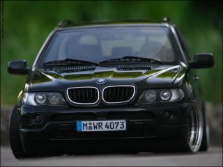 18 Tuning BMW X5 E53 4.4i   Schwarz   RAR & SELTEN Typ Kyosho