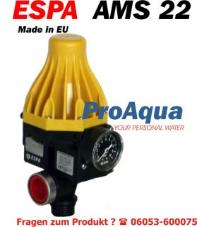 Original ESPA Waterdrive AMS 22 Kit 02 4, ohne Kabel, Made in EU