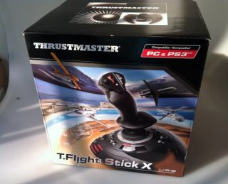 Thrustmaster T.Flight Stick X, Joystick für PC & PS3, ergonomischer
