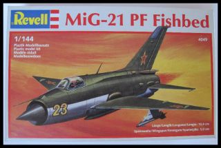 Revell 4049 MiG 21 PF Fishbed 1144 Bausatz Modellbausatz Flugzeug