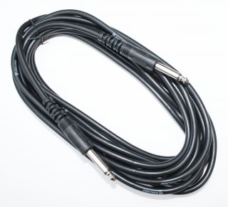 Audiokabel · Klinke 6,3 mm   Länge 3 meter (G23)