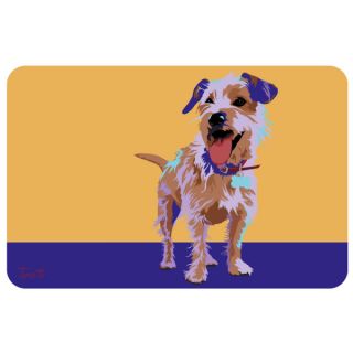 Bungalow Printed Terrier Pet Mat   Gifts for Cat Lovers   Cat