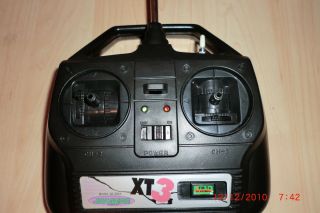 Digital Proportional Radio Control System XT3 FM TX 26 995 MHZ
