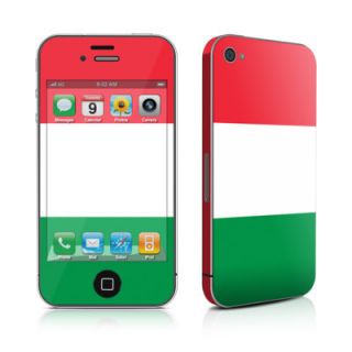 iPhone 4 4S Skin Handy Cover Design Schutzfolie Bumper Sticker Italien
