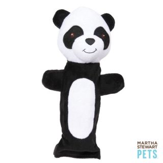 Martha Stewart Safari Bottle Panda Dog Toy   Dog   Boutique