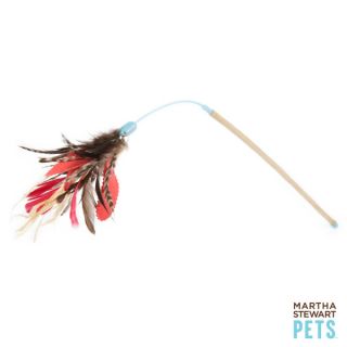 Martha Stewart Pets™  Feather Straw Teaser   Teasers   Toys